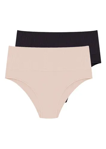 Kit com 2 Calcinhas Alta Hope 33110