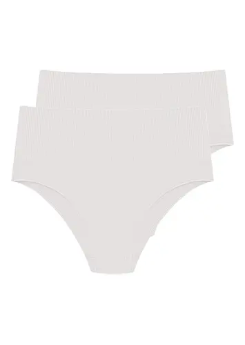 Kit com 2 Calcinhas Alta Hope 33110