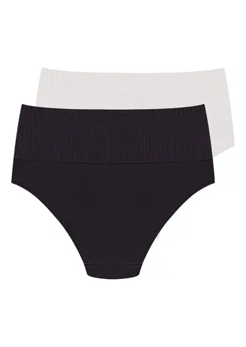 Kit com 2 Calcinhas Alta Hope 33110