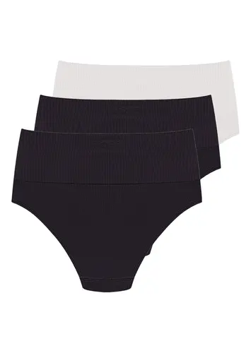 Kit com 3 Calcinhas Alta Hope 33110