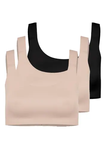 Kit com 3 Sutiãs sem Aro e sem Bojo Hope 22850