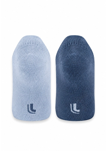 Kit 2 Pares de Meias Bebê Invisível Lupo 2127-088