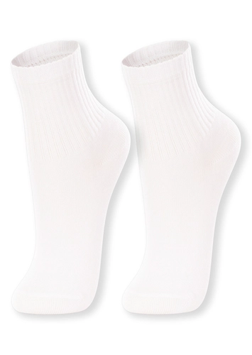 Kit 2 Pares de Meias Infantil Cano Médio Lupo 2727-088 loading=