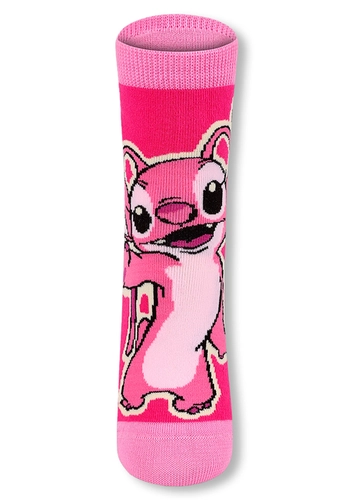 Meia Infantil Cano Médio Stitch Lupo 2402-004