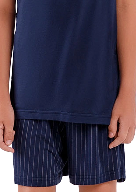 Pijama Infantil Menino Curto Cor com Amor 2060047