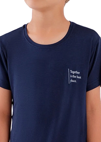 Pijama Infantil Menino Curto Cor com Amor 2060047