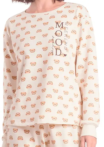 Pijama Feminino Longo Espaço Pijama 4010092