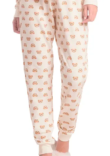 Pijama Feminino Longo Espaço Pijama 4010092