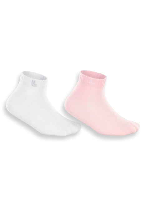 Kit 2 Pares de Meias Bebê Cano Médio Lupo 2025-088