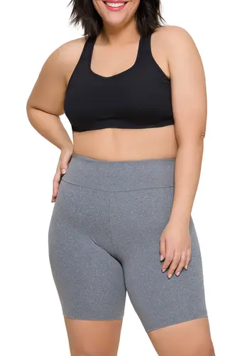 Look Top Plus Size Nadador Selene 24915-001 + Bermuda Plus Size Selene 24940-001