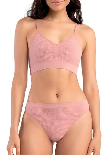 Look Top sem Aro e sem Bojo She 752.06 + Calcinha Biquíni She 742.08