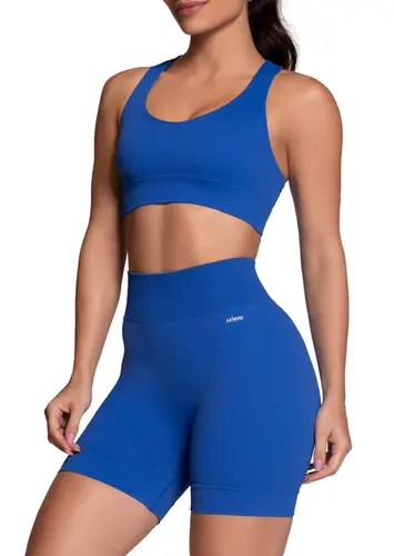 Look Top Feminino Nadador Selene 20916-002 + Shorts Feminino Selene 20922-002