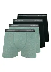 Kit com 4 Cuecas Boxer Lupo 523-088