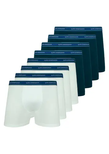 Kit com 8 Cuecas Boxer Lupo 523-088
