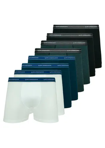 Kit com 8 Cuecas Boxer Lupo 523-088