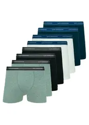 Kit com 8 Cuecas Boxer Lupo 523-088