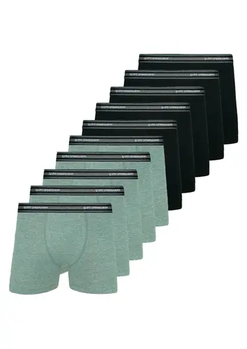 Kit com 10 Cuecas Boxer Lupo 523-088