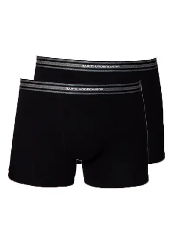 Kit com 2 Cuecas Boxer Lupo 523-003
