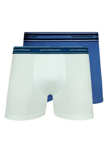 Kit com 2 Cuecas Boxer Lupo 523-003