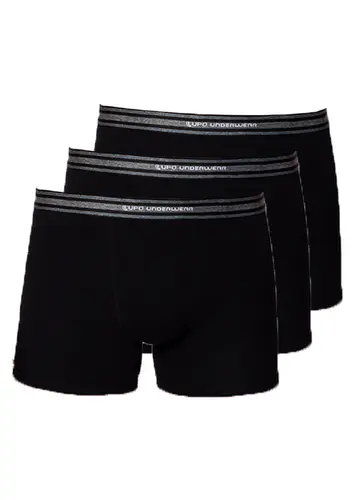 Kit com 3 Cuecas Boxer Lupo 523-003
