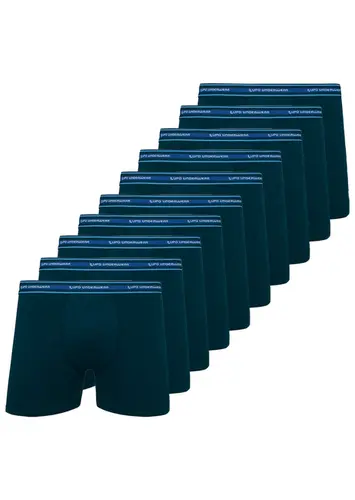 Kit com 10 Cuecas Boxer Lupo 523-003