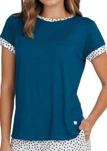 Pijama Feminino Curto Podiun 255120