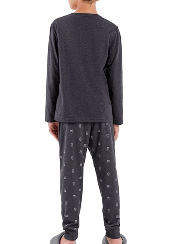 Pijama Infantil Menino Longo Cor com Amor 2060034