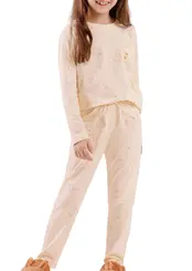 Pijama Infantil Menina Longo Cor com Amor 2050075