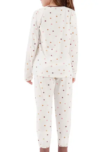 Pijama Infantil Menina Longo Cor com Amor 2050095