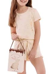 Pijama Infantil Menina Curto Cor com Amor 2050108