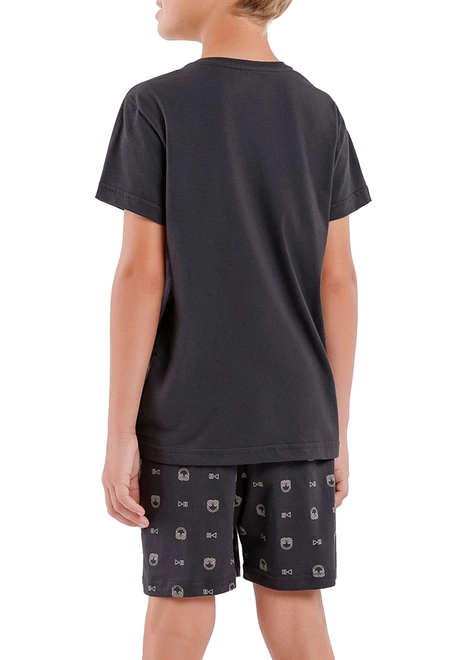 Pijama Infantil Menino Curto Cor com Amor 2060038
