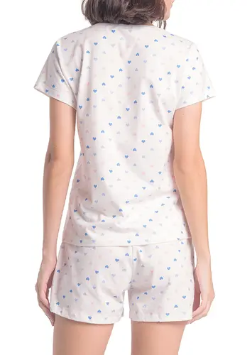 Pijama Feminino Curto Espaço Pijama 4010352