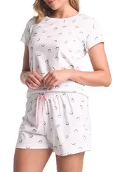 Pijama Feminino Curto Espaço Pijama 4010339