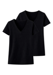 Kit com 2 Camisetas Feminina Hering 02tq