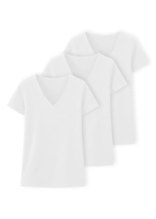 Kit com 3 Camisetas Feminina Hering 02tq