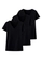 Kit com 3 Camisetas Feminina Hering 02tq