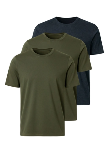 Kit com 3 Camisetas Masculina Hering 0227