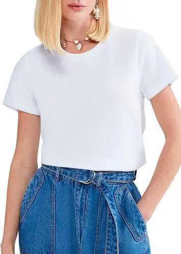 Kit com 3 Camisetas Feminina Hering 0241