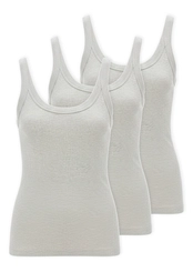 Kit com 3 Blusas Feminina Regata Hering N1te