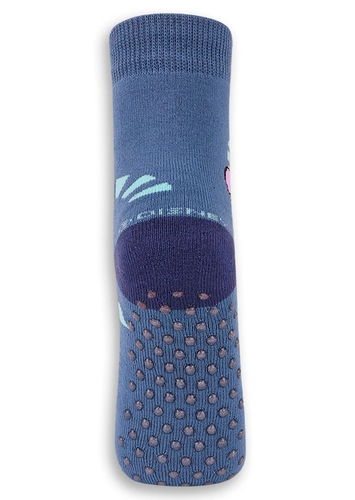 Meia Infantil Antiderrapante Stitch Lupo 2944-001