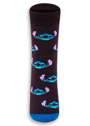 Meia Infantil Antiderrapante Stitch Lupo 2944-001