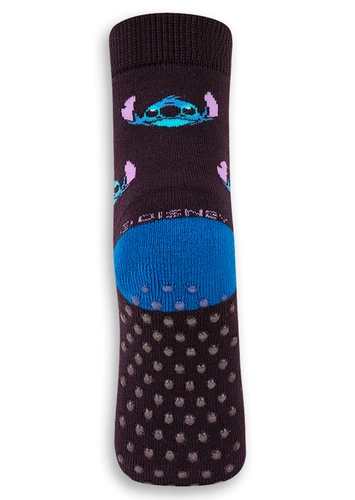 Meia Infantil Antiderrapante Stitch Lupo 2944-001