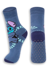 Meia Infantil Antiderrapante Stitch Lupo 2944-001
