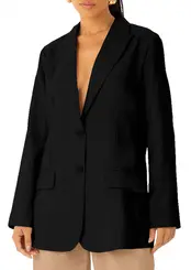 Blazer Feminino Alongado Enfim 1000127009