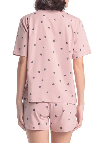 Pijama Feminino Curto Espaço Pijama 4010347