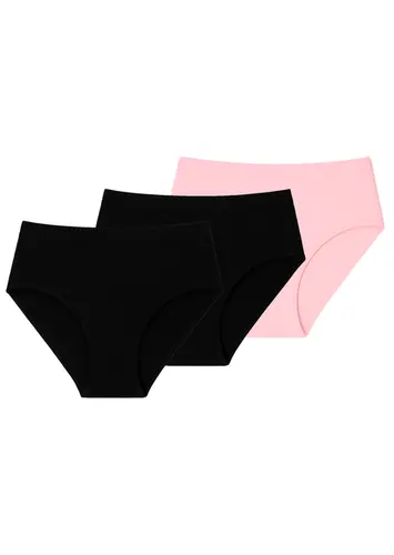 Kit com 3 Calcinhas Alta Liz 70220