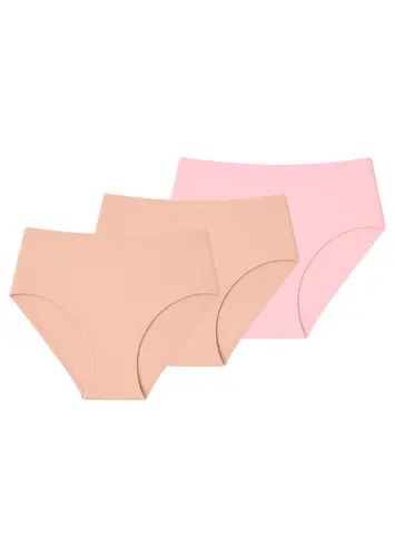 Kit com 3 Calcinhas Alta Liz 70220