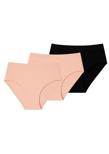 Kit com 3 Calcinhas Alta Liz 70220