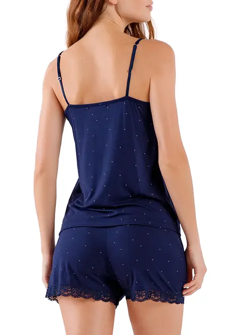 Pijama Feminino Curto Cor Amor 2010615