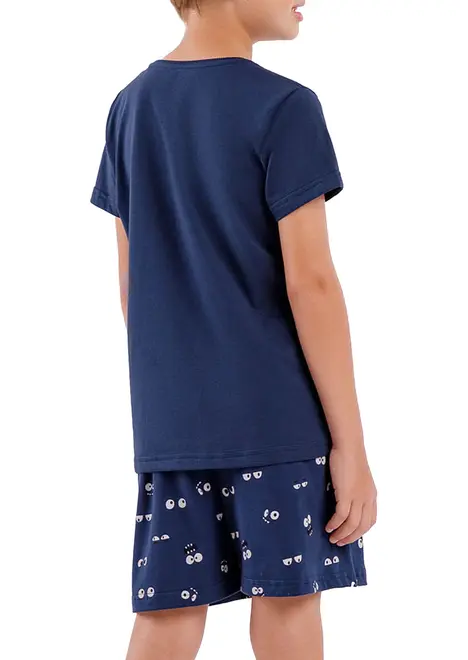 Pijama Infantil Menino Curto Cor com Amor 2060046